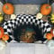 Halloween 3D Illusion Clown Door Mat, Halloween Funny Horror Rugs Door Mat, Halloween Mat Home Decration, Movie Clown Halloween Area Rug Decorations Indoor and Outdoor Welcome Doormat, 60 x 40 cm