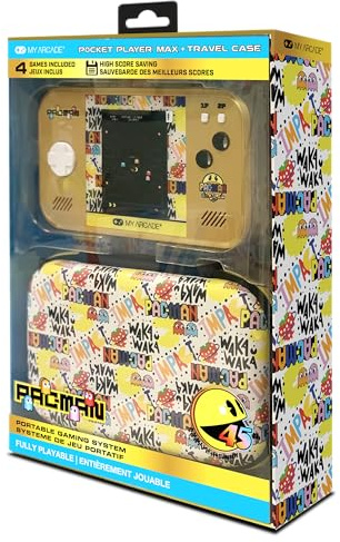 MY ARCADE - DGUNL-7165 Pac-Man 45th Anniversary Pocket Player Max Tragbares Spielsystem