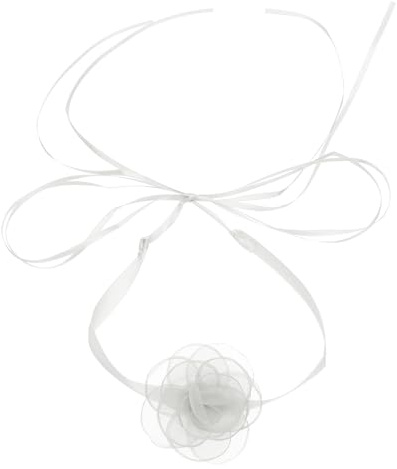 PATIKIL Choker mit Blumenmotiv, verstellbare Spitzenketten, modisches Accessoire für Braut, Hochzeit, Brautparty, Halloween, Abschlussball