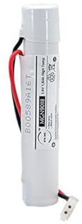 Batteria per Luci di Emergenza, 3,6 V 1600 mA, Compatibile con Beghelli, OVA, Relco, Schneider-Electric, Connettore Molex