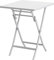 Askelierg Table de terrasse pliante, table basse ronde/carrée, table basse polyvalente simple pour intérieur et extérieur, pour cour, jardin, bistrot