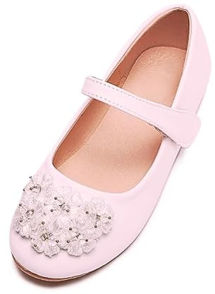 Ballerine da Bambina con Unicorno, Scarpe Basse Casual, Colori Metallizzati, Suola Arcobaleno Antiscivolo