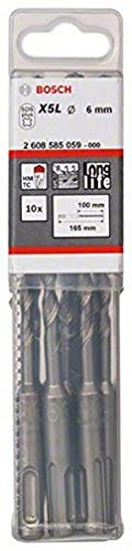 Bosch Pro Hammerbohrer SDS-plus-7 (10 Stück, Ø 6 mm)