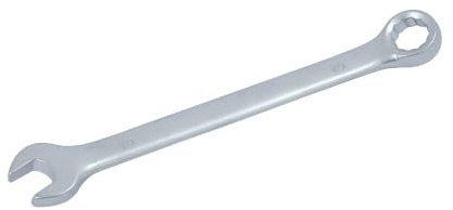Neilsen CT0174 10mm Combination Open & Ring End Spanner, Satin Finish | 10mm spanner size, Combination spanner design, Satin finish, Hand tool, Single size spanner