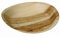 PACOVIS - Assiettes jetables rondes en palmier - Lot de 25 - Ø 24 cm