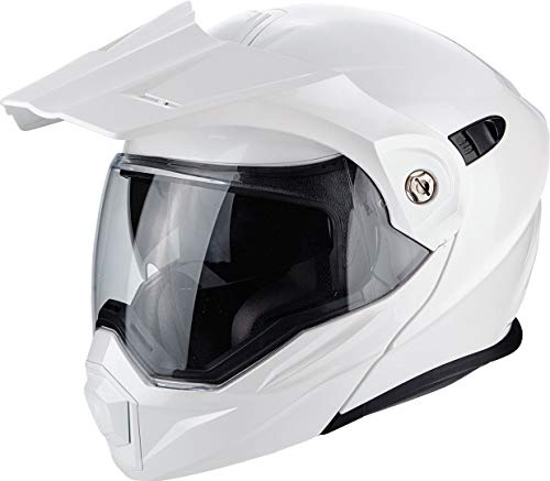 SCORPION CASQUE DE MOTO ADX 1 SOLID, perle blanche,S