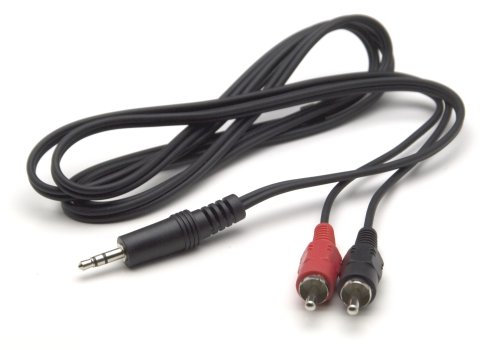 G&BL ELJ50S cavo audio 5 m 2 x RCA 3.5mm Nero