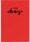 Kokuyo Campus design notebook – A4 (21,1 x 29,7 cm) – 3 mm Graph – 30 fogli – rosso