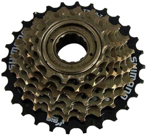 SHIMANO Schraubkranz MF-TZ21 7-Fach, schwarz, 10 x 3 x 3 cm