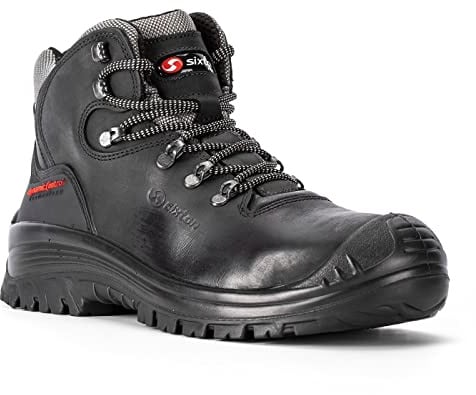 SIXTON Sicherheits Stiefel CORVARA S3 EN ISO 20345:2011 S3 SRC schwarz Größe