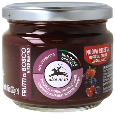 Alce Nero Composta di Frutti di Bosco Biologica, 270g