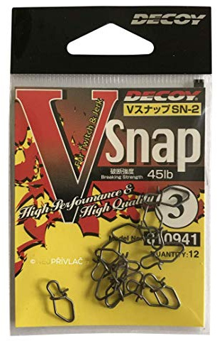 DECOY Agrafe V Snap - No.3 - V Snap 3