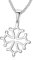 BOBIJOO Jewelry - Pendentif Croix d'Occitanie Languedoc Acier Argent