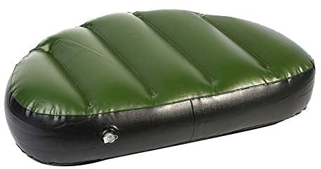 VIFERR Sitzkissen Schlauchboot Sitz Aufblasbar Sitzkissen Kajak Boot Kissen, Angeln Sitzpolster PVC Fischerboot Sitzkissen Pad für Outdoor Camping Wassersport Angeln (Grün)