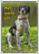 Petsigns Hundeschild - Deutsch Drahthaar schwarzschimmel - Metallschild in Premiumqualität, DIN A3