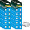 100 Pack LR44 AG13 357 Battery 1.5V SR44 A76 GP76 Lr 44b L1154c 303 Button Coin Cell Batteries