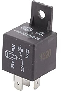 HELLA 4RD 933 332-551 Relais, Arbeitsstrom - 12V - 5-polig - Wechsler - Menge: 1