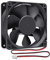 GDSTIME 24V 120mm Fan Computer Cooling Fan 120mm x 120mm x 38mm 2Pin Dual Ball Bearing 3000 RPM 12CM 125.1 CFM Big Airflow For PC PSU Workstation Cabinet Server Ventilation Replacement