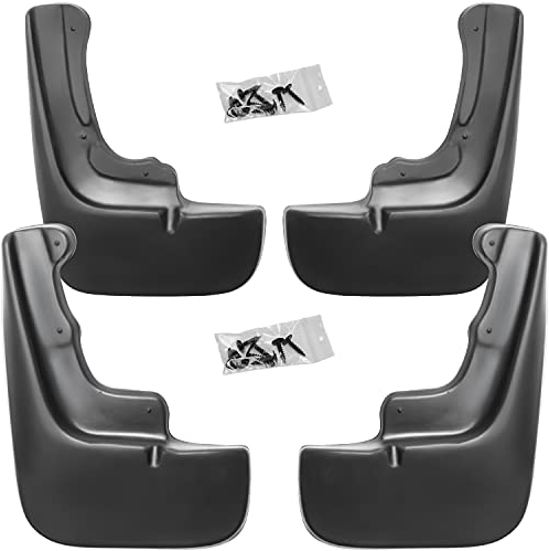 Recambo Set parafango anteriore + posteriore compatibile per Fiat Ducato III | dal 2006 | con attacco parafango