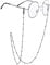 EPIRORA Glasses Chain for Women Men - Sunglasses Strap Mask Holder Lanyard, Anti-lost String for Glasses Retainer (Black-bead)