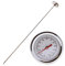 Thermomètre à Compost avec sonde en Acier Inoxydable 50 cm