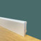 BATTISCOPA ZOCCOLINO in legno MASSELLO di ABETE 40X12 Squadrato bianco