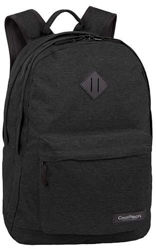 Coolpack E96020, Schulrucksack SCOUT SNOW BLACK, Black, 45,5 x 32,5 x 18 cm