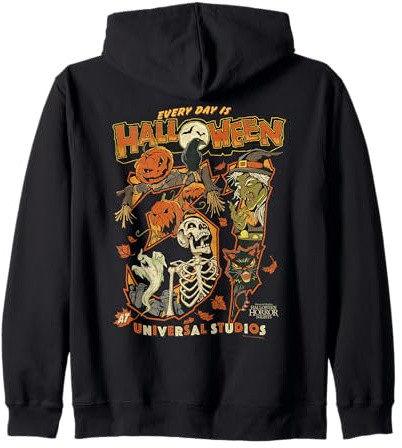 Halloween Horror Nights HHN Every Day is Halloween Zip Hoodie