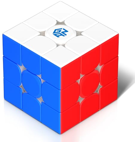 GAN 356RS2 Zauberwürfel Klassisch 3x3, Speed Cube Original-GAN Cube Klassische Produkte 2.0-Ideales Knobelspiel für Erwachsene und Kinder