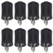 Greluma 8pcs 2 Pin DIN Speaker Plug Male HiFi Speaker Cable Connector No Soldering Required