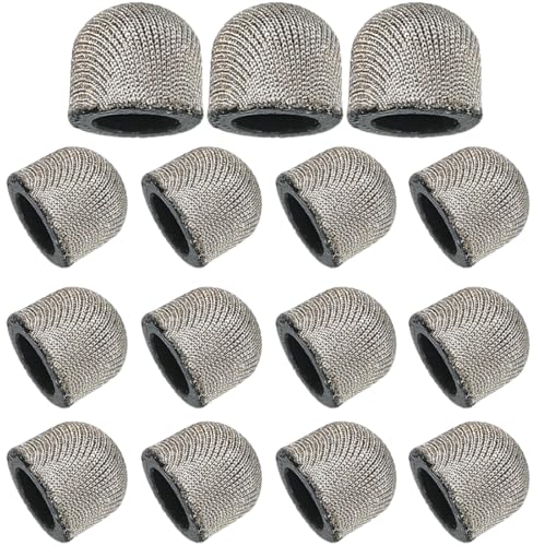 15 Pièces Embouts Universels pour Stylos à Écran Tactile Conducteurs Embouts en Caoutchouc Remplaçables Souples pour Stylos à Écran Tactile Outils Pointes de Rechange pour Stylet Capacitif