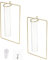 BIUDECO 2st Vase Klarer Blumentopf Pflanzenterrarium Blumenhalter Im Nordischen Stil An Der Wand Befestigte Pflanzgefäße Wanddekoration Goldener Blumentopf Rosenkugel Luftpflanzen Glas