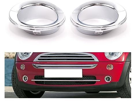 Nebelscheinwerfergitter Für BMW Mini Cooper S R50 R52 R53 2004 2005 2006 2007 2008 Front Stoßstange Nebel Licht Lampe Grills Abdeckung Nebelscheinwerferblenden.