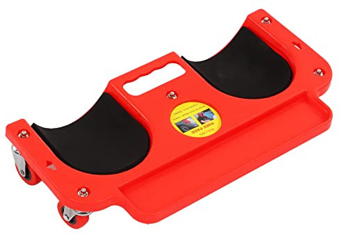 Ausla Rollende Knieschoner Car Creepers Rolling Knee Dolly, Verschiebbare Knieschoner, Schutz mit 5 Lenkrollen, Reparatur-Werkzeugablage für Mechaniker, Tischler, Bodenbeläge