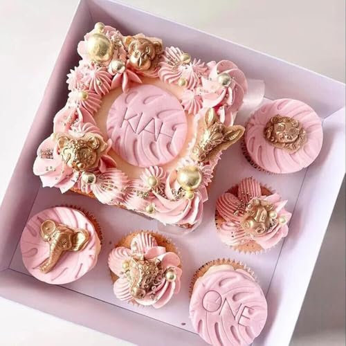 sanjianke-fs 6 Pack- Bento Cake & Cupcake Boxes, Clear Lid Bento Cupcake and cake box - Multiple Sizes - Clear Lid Bento Boxes Windowed Cupcake Boxes