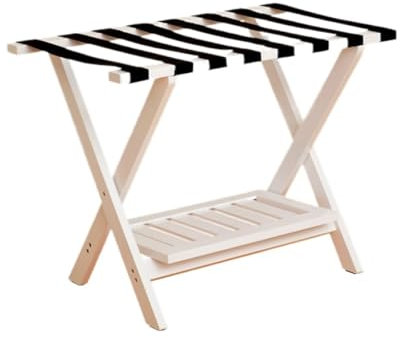 GOOPEEG Porte-Valise Pliant, Les Coffres À Bagages Pliables De L'hôtel De Stockage De Chambre d'amis sont Placés sur Le Lit De La Chambre À Coucher Porte Valise pour Chambre