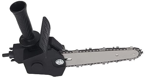 Juroupi Electric Drill to Saw Adapter 6in Conversion Head Portable Chainsaw Attachment for Working