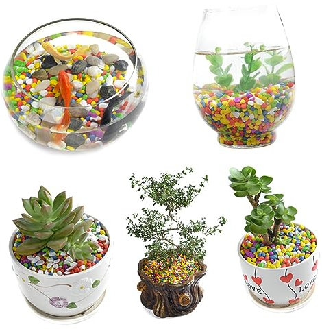 BESPORTBLE 2taschen Dekorative Steine Künstlicher Kies Sandstein Für Gartendekoration Mikrolandschaft Moosflaschendeko Aquariumdeko Landschaftsgestaltung