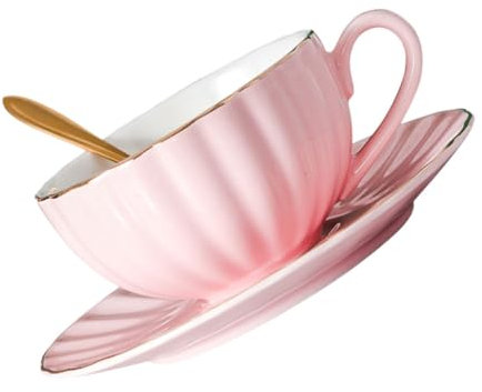 VICASKY 1Set Tazze da Eleganti per Tè e Latte per e Regali Speciali