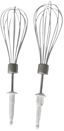 ZINTCBLGE 1 Juego (2 Piezas) De Batidor De Varillas, Compatible con Batidora Bosch MFZ4020 MFQ4020 MFQ4030 MFQ4080, Varilla De Mezcla De Repuesto