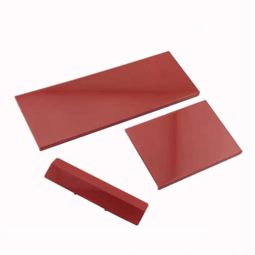 Coperture di ricambio 3 in 1 for slot della porta, parti di riparazione dello sportello, for console Nintendo Wii(Red)
