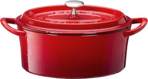 BONNE BONHEUR Bon Bonaire Oval Cocotte 14cm Rojo 3633 (Jap?n importaci?n / El paquete y el manual est?n escritos en japon?s)