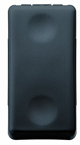 Gewiss 81006S GW21576 System Deviatore, Unipolare, Nero
