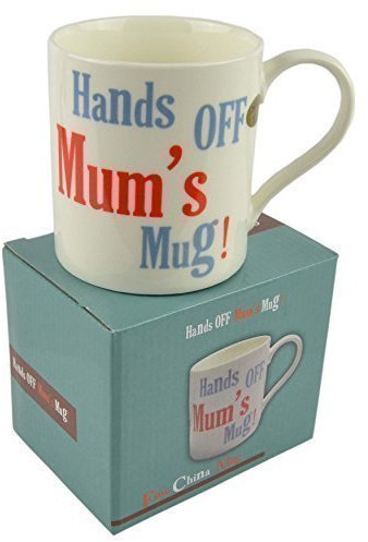 Leonardo Hands Off Mum's Mug Cup Fine China Gift Boxed Mothers Day Christmas Birthday