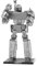 Fascinations Metal Earth MMS303 - 502680, Transformers Megatron, Konstruktionsspielzeug, 2 Metallplatinen, ab 14 Jahren