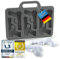 Eiswürfelform Silikon Ice Cube Tray; Eiswürfelschale Eis-Würfel-Maker; Eiskalte Getränke mit Eye-Catcher Eiswürfel für Whisky, Cocktails, Saft uvm. (Pistolen)