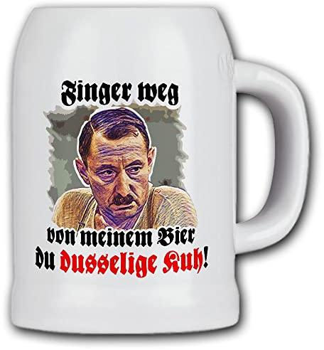 Bierkrug Finger weg von meinem Bier du dusselige Kuh Alfred Tetzlaff Spaß #14495