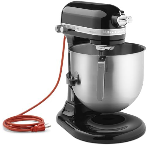 Kitchenaid Ksm8990Ob 8-Qt Commercial Bowl-Lift Stand Mixer Onyx Black