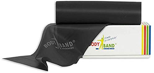 Dittmann Special schwere Sport Body Band – Schwarz, 5,5 m x 14,5 cm x 0,40 mm