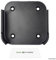 Eco-Fused Wall Mount Compatible with Apple TV 4 / Apple TV 4K - Bracket with Frame - Easy to Install Adjustment - Simply Plug, Insert and Connect